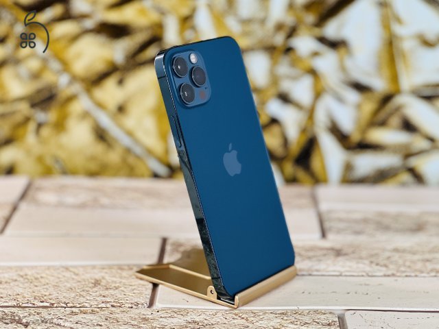 Eladó iPhone 12 Pro 128 GB Pacific Blue 100% aksi szép állapotú - 12 HÓ GARANCIA - F609