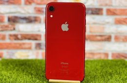 Eladó iPhone XR 256 GB PRODUCT RED szép állapotú - 12 HÓ GARANCIA - 3154