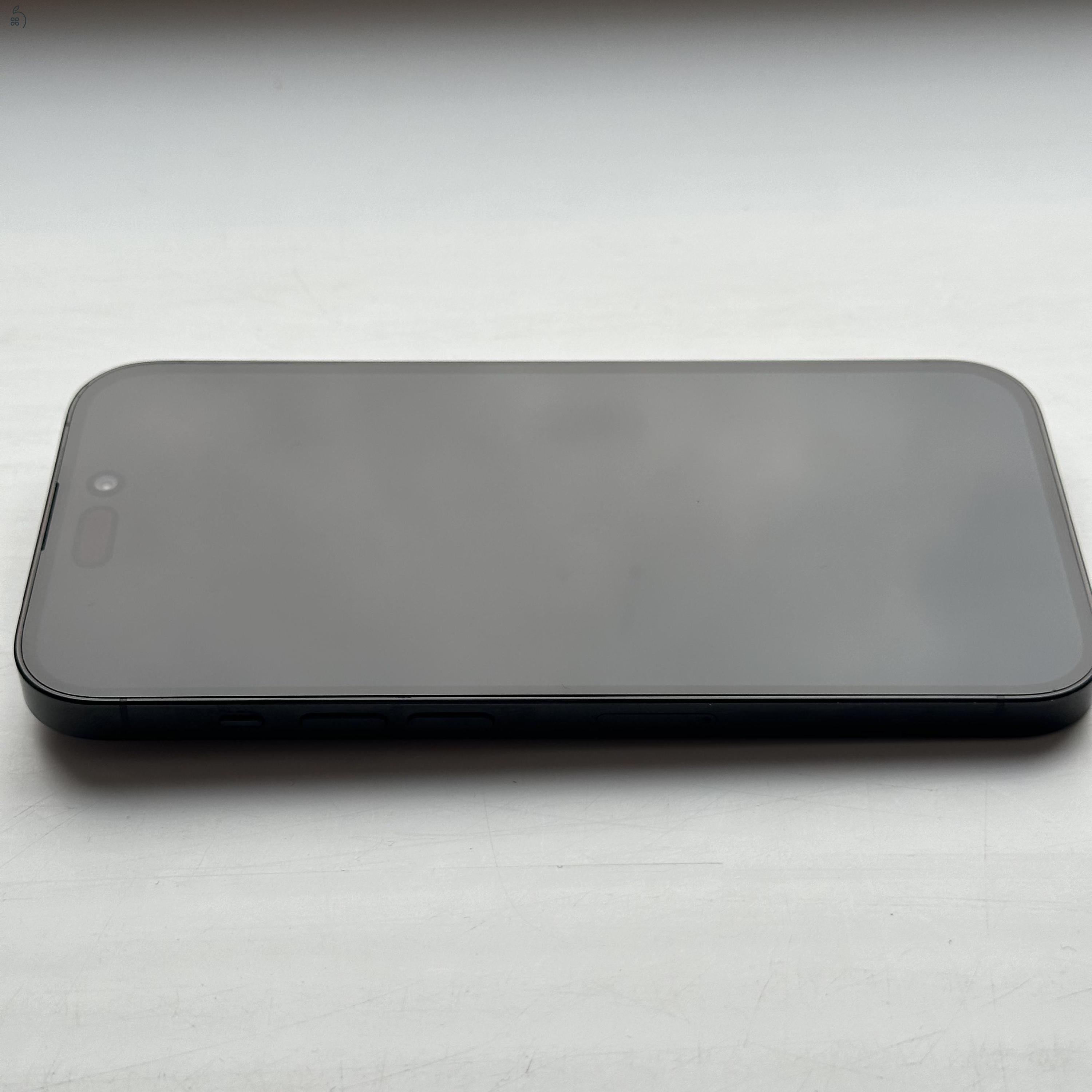 KARCMENTES iPhone 14 Pro Space Black 512GB - Kártyafüggetlen, 1 ÉV GARANCIA, 92% Akkumulátor