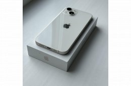 iPhone 13 Starlight 128GB - 1 ÉV GARANCIA, Kártyafüggetlen, 85% Akkumulátor
