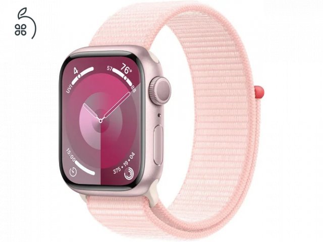 Apple Watch S9 41mm - (Pink Sport Loop) - Csak 1db!