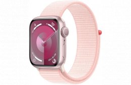 Apple Watch S9 41mm - (Pink Sport Loop) - Csak 1db!