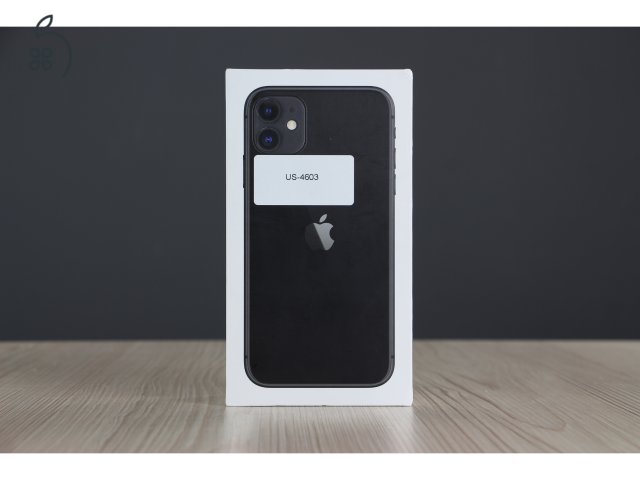 Használt iPhone 11 64GB Fekete US-4603