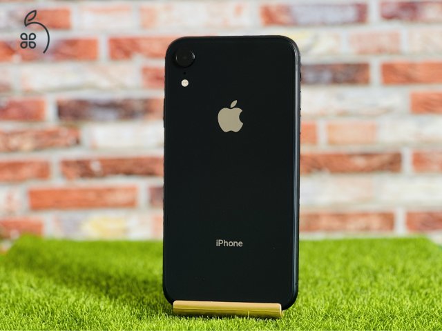 Eladó iPhone XR 128 GB Black szép állapotú - 12 HÓ GARANCIA - 1042