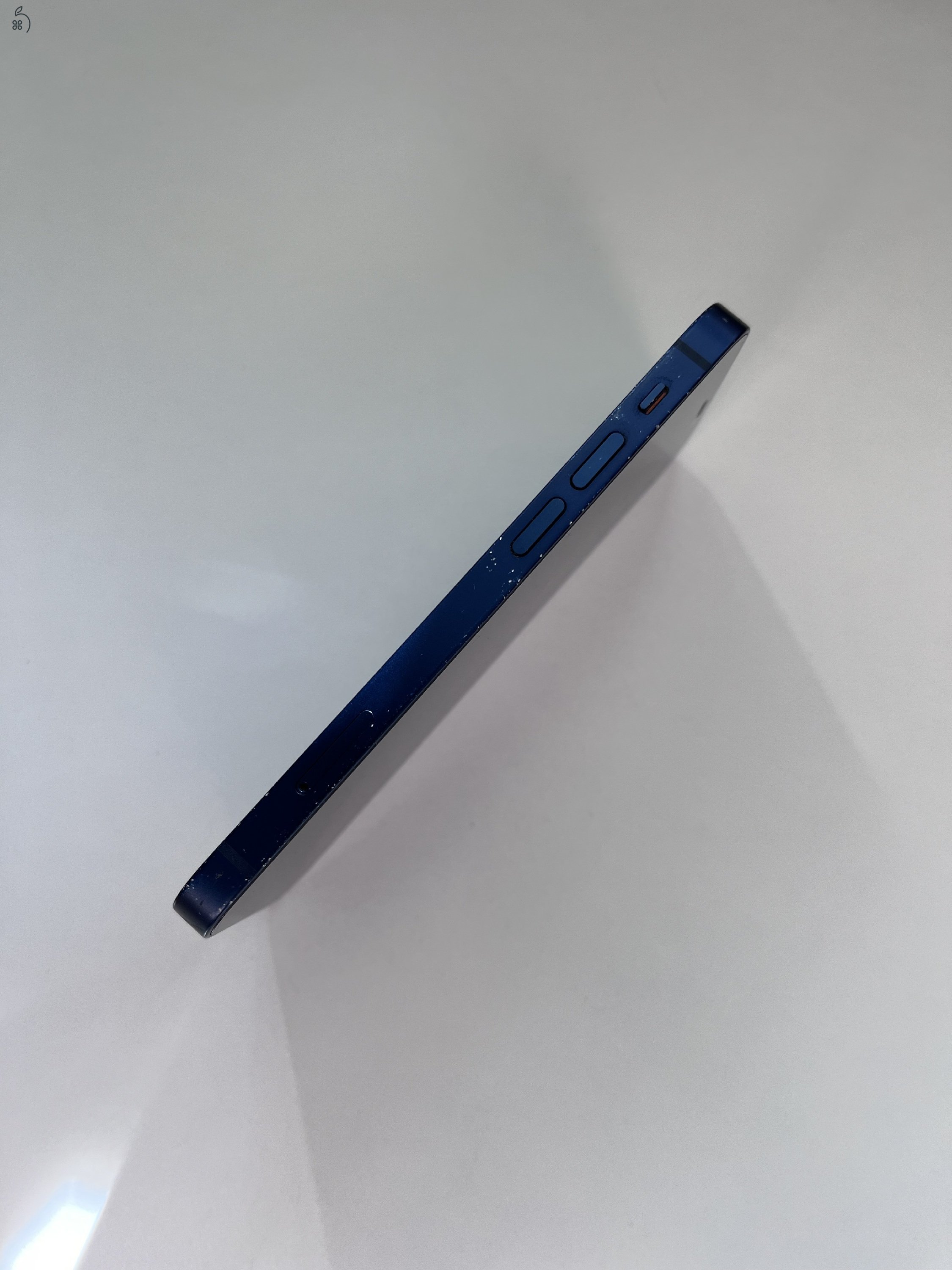iPhone 12 mini 128 GB, kék, használt, cserélt utángyártott akkuval