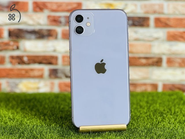 Eladó iPhone 11 64 GB Purple szép állapotú - 12 HÓ GARANCIA - 1308