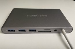 HyperDrive Ultimate Hub MacBook & USB-C eszközökhöz - asztroszürke
