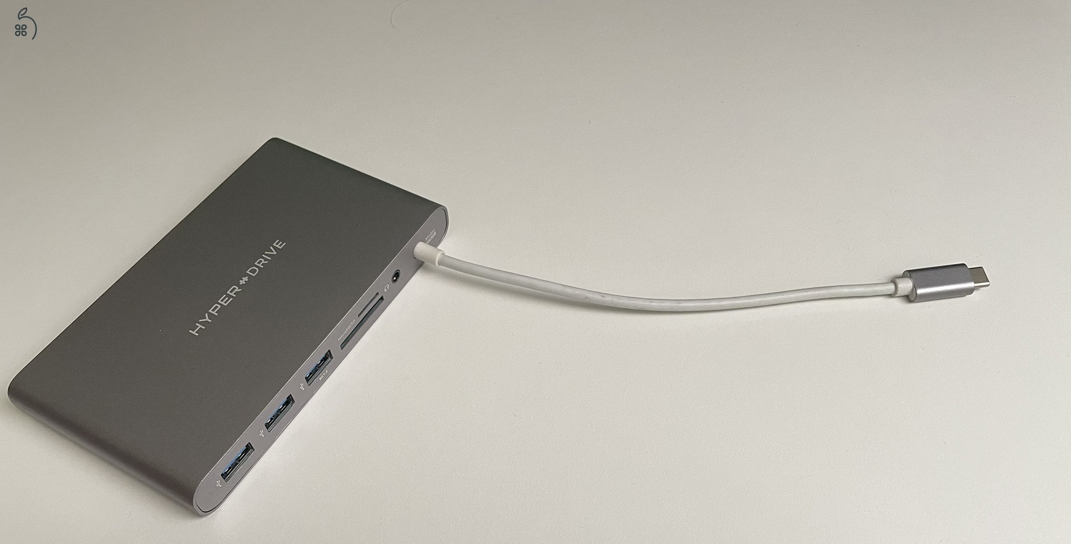 HyperDrive Ultimate Hub MacBook & USB-C eszközökhöz - asztroszürke