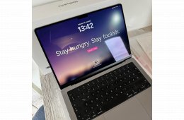 MacBook Pro 14” M1 16/512 (2021) 2 év garancia
