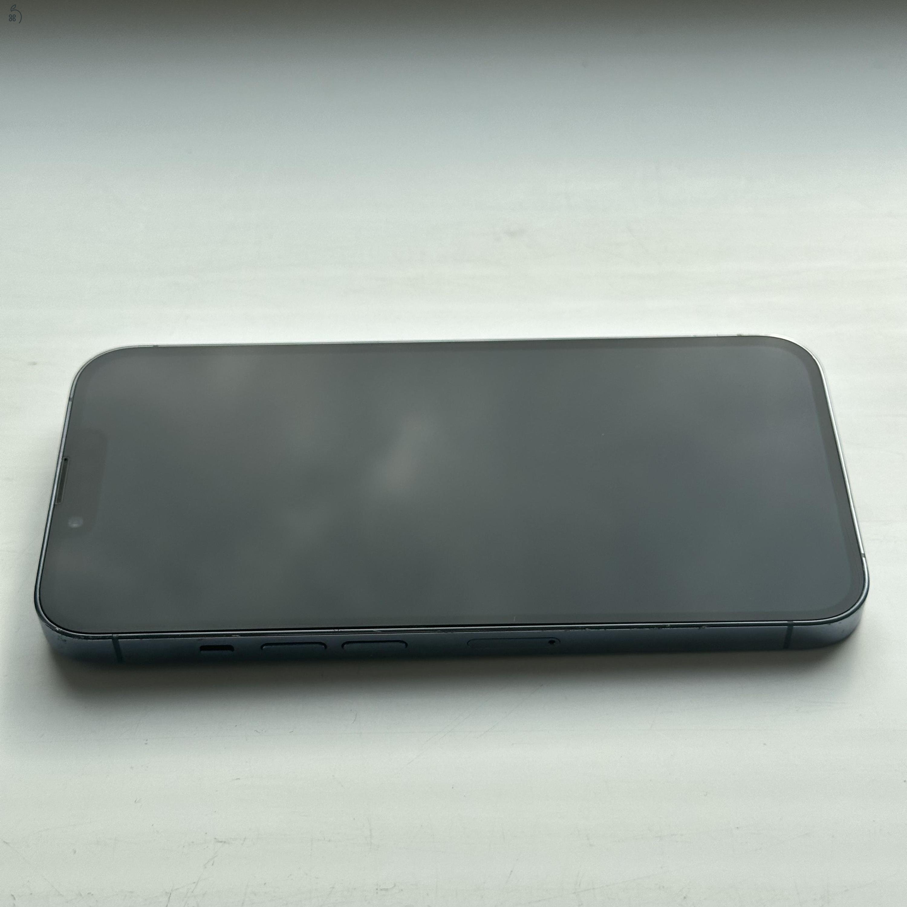 GYÖNYÖRŰ iPhone 13 Pro 128GB Sierra Blue - 1 ÉV GARANCIA, Kártyafüggetlen, 87% Akkumulátor