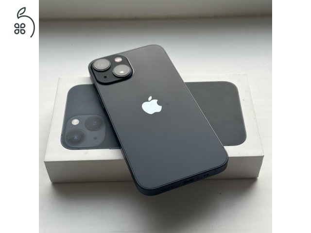 KARCMENTES iPhone 13 mini 128GB Midnight - Kártyafüggetlen, 1 ÉV GARANCIA