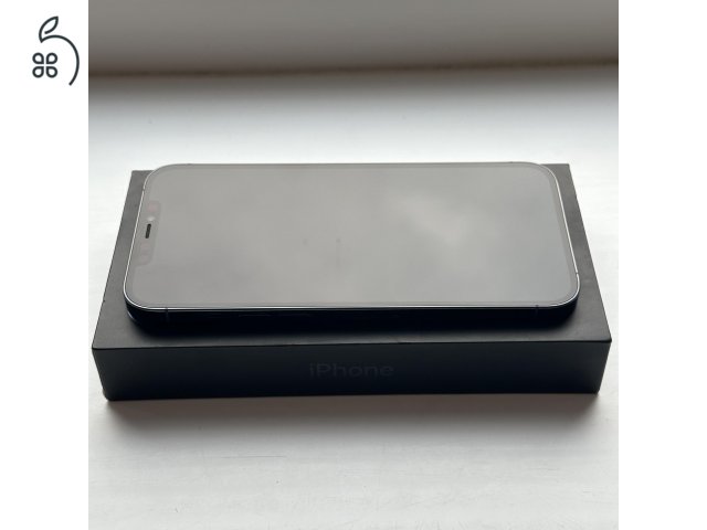 HIBÁTLAN iPhone 12 Pro Max 128GB Pacific Blue - 1 ÉV GARANCIA , Kártyafüggetlen , 86% Akkumulátor 