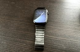 Apple Watch Series 7 45mm Cellular Grafitszínű rozsdamentes acél grafitszínű