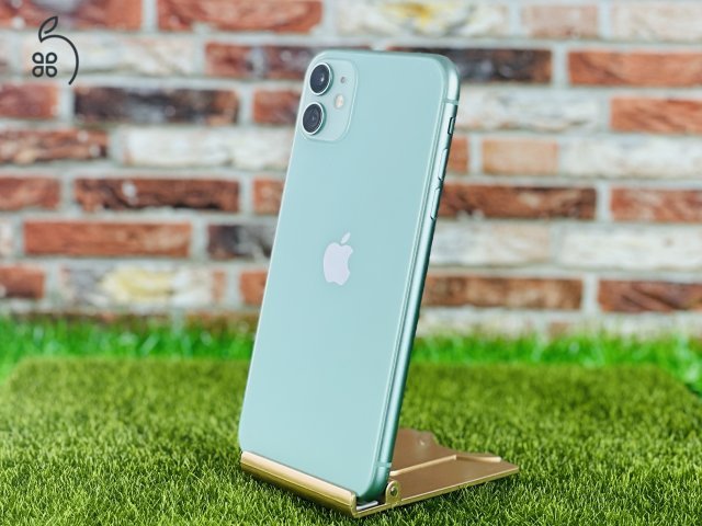 Eladó iPhone 11 128 GB Green szép állapotú - 12 HÓ GARANCIA - 1454
