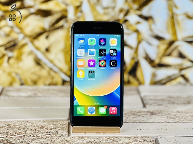 Eladó Felújított Renewd iPhone 8 64 GB Space Gray 100% aksi szép állapotú - 12 HÓ GARANCIA - W066