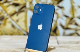 Eladó iPhone 12 64 GB Blue 100% aksi szép állapotú - 12 HÓ GARANCIA - S1008