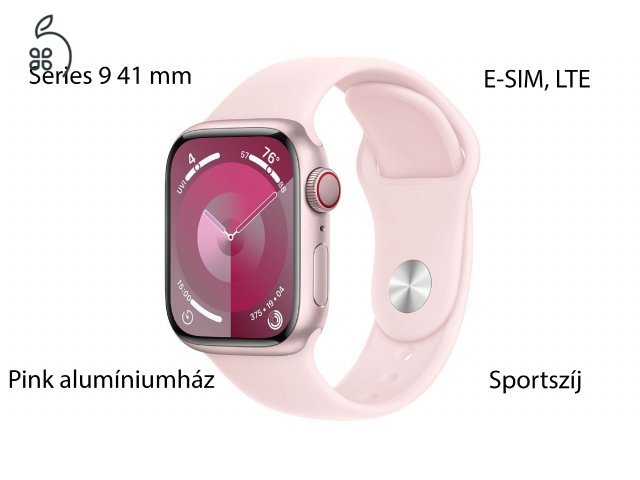 Apple Watch S9, 41 mm, Cellular, eladó!