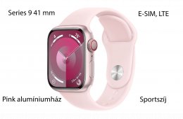 Apple Watch S9, 41 mm, Cellular, eladó!