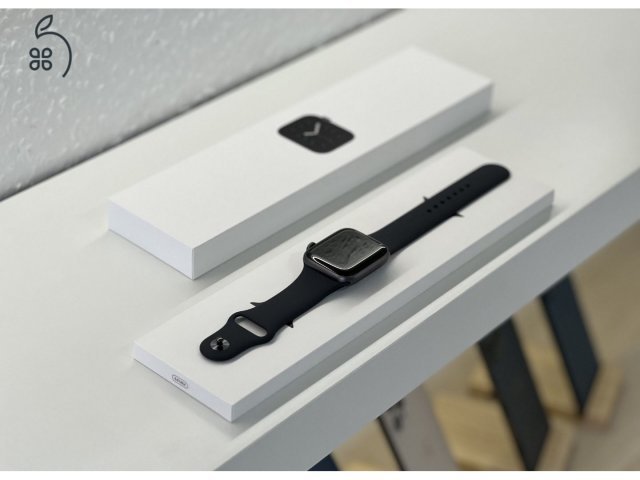 Eladó Apple Watch S6 44mm, cellular GPS kivitel, Asztroszürke, ÚJ!. Dobozával, 100% akksival, 12szíjjal
