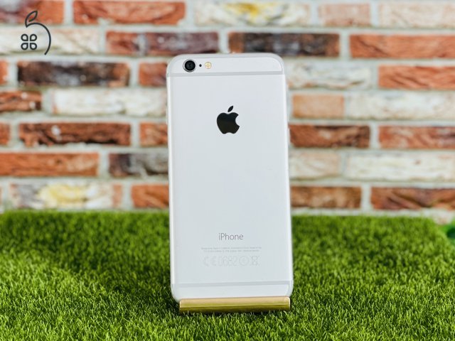 Eladó iPhone 6 16 GB Silver 100% aksi szép állapotú - 12 HÓ GARANCIA - 3512