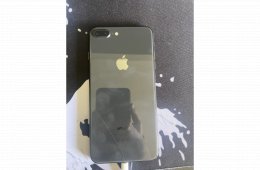  Eladó használt iPhone 8 Plus Space Gray 64GB-os 100% aksi 