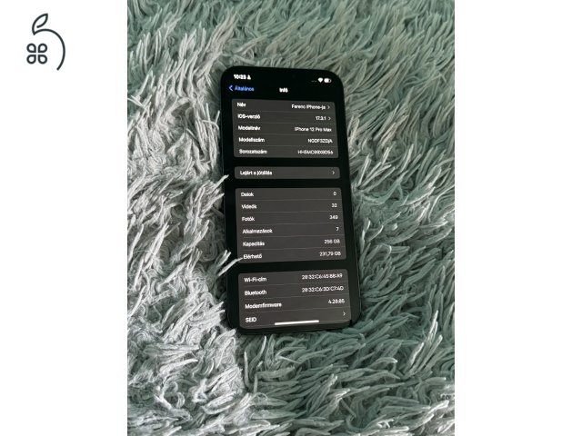 Új Iphone 12 Pro Max 256GB kártyafüggetlen