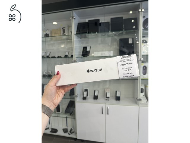 Apple Watch SE 2022 40 mm silver 3 hónap garanciával (4/4) iszerelés