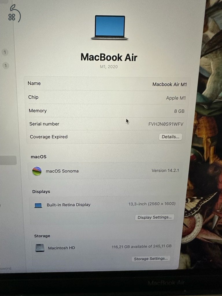 Macbook Air 13.3