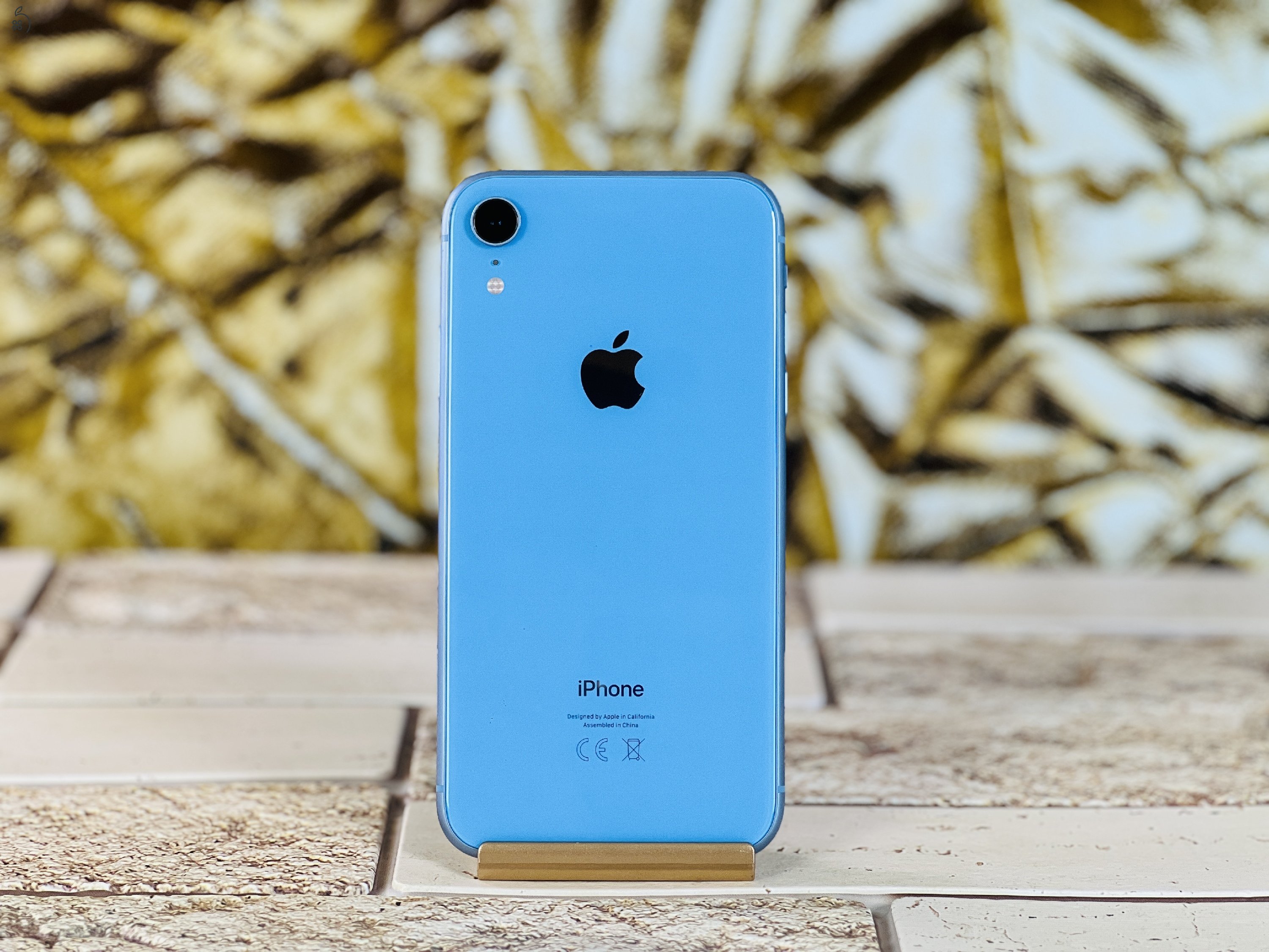 Eladó iPhone XR 64 GB Blue szép állapotú - 12 HÓ GARANCIA - L7124