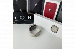 Újszerű Apple Watch Series 8 45mm Starlight Sport Band - Dobozzal, 1év iON Store garanciával!