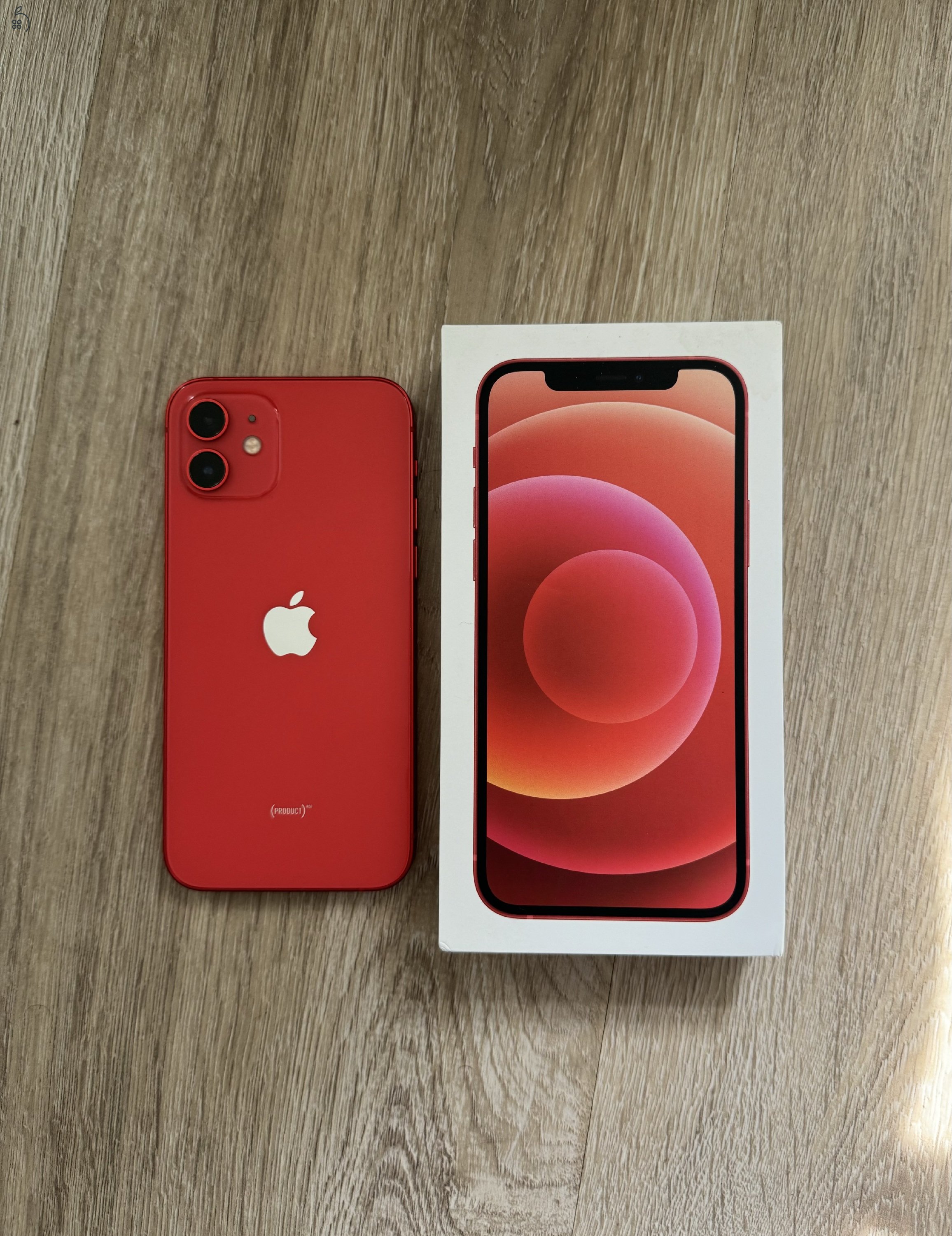 Iphone 12 64G kártyafüggetlen Product RED