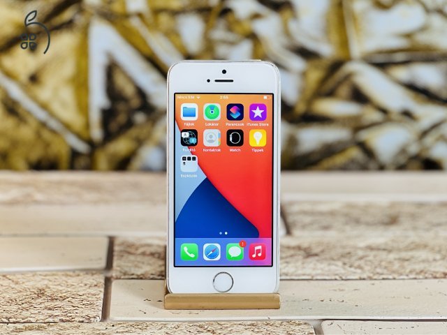 Eladó iPhone SE (2016) 16 GB Silver szép állapotú - 12 HÓ GARANCIA - K031