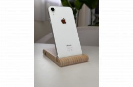 iPhone XR Fehér, 128GB, Szép állapotú, Független