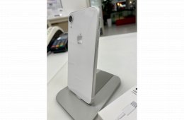 Újszerű iPhone XR 64gb Fehér Független 88% gyári akku 3 Hó Gar + Beszámítás