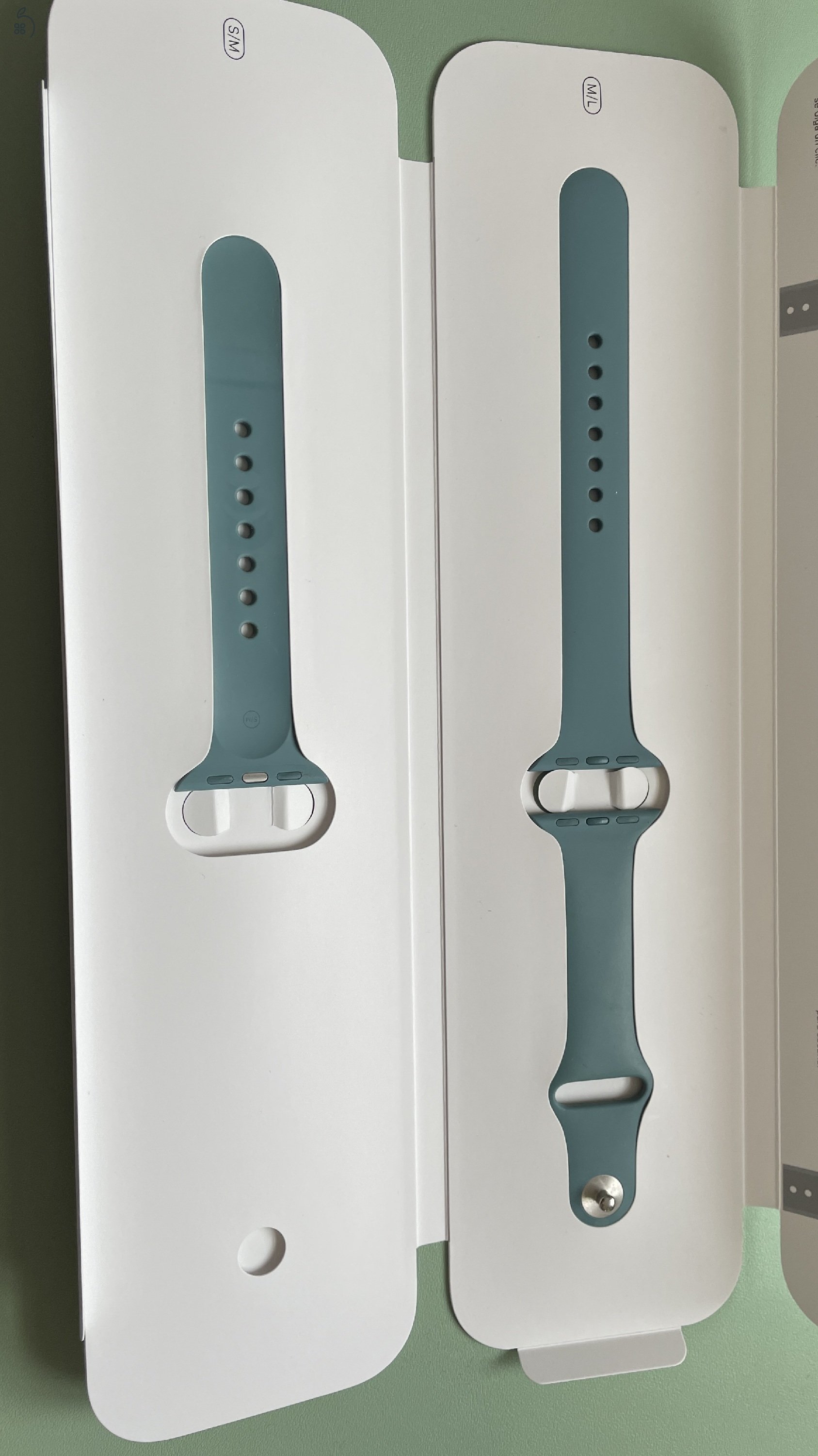 Apple Watch SE Space Gray Aluminium Case 40mm Cellular töltővel, Cactus Sport és extra szíjakkal