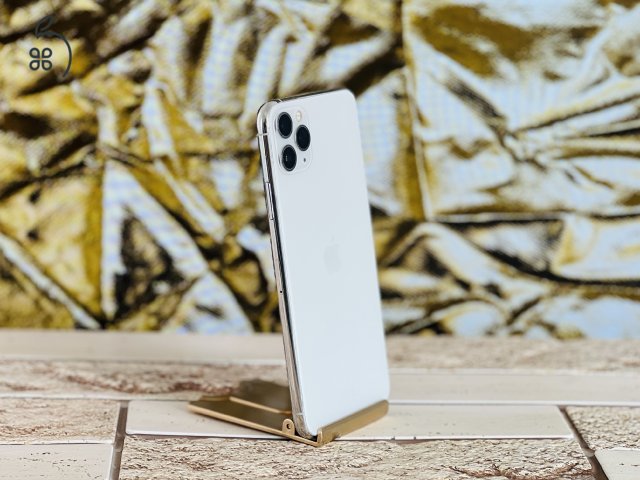 Eladó iPhone 11 Pro Max 64 GB Silver szép állapotú - 12 HÓ GARANCIA - Z12054