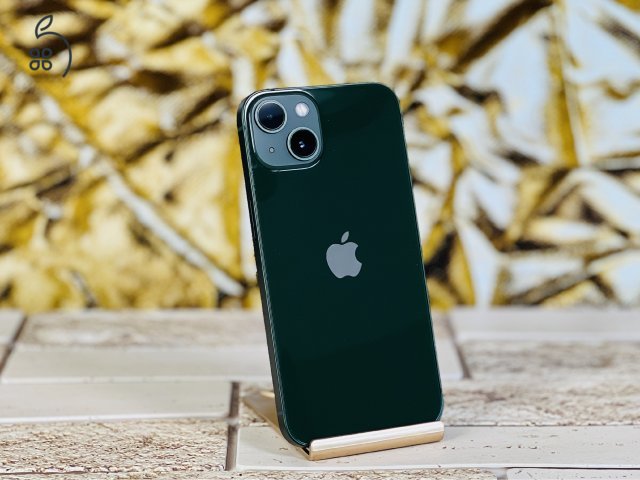 Eladó iPhone 13 128 GB Green 100% aksi szép állapotú - 12 HÓ GARANCIA