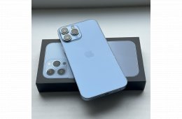 KARCMENTES iPhone 13 Pro Max 128GB Sierra Blue - 1 ÉV GARANCIA , Kártyafüggetlen , 86% akkumulátor
