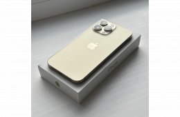 iPhone 14 Pro Max Gold 128GB - 1 ÉV Garanciával, Kártyafüggetlen, 87% Akkumulátor