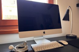 Eladó iMac 21.5-Inch (Late 2013) Ezüst + tartozékok