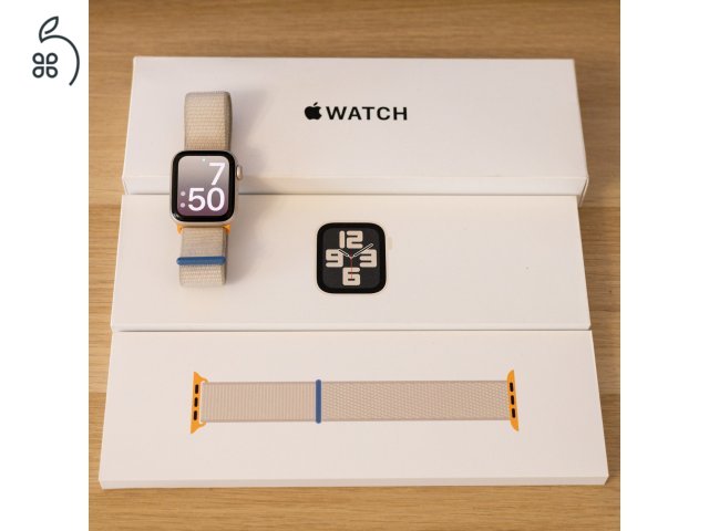 Magánszemélytől eladó Apple Watch SE GPS+Cellular, 40 mm-es csillagfény