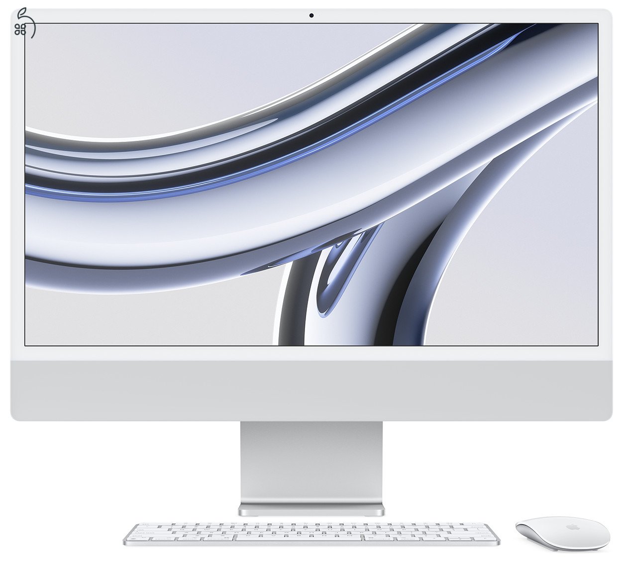 iMac 24” M3 8c/8c / 8GB / 256GB - (Silver) - Csak 1db! 