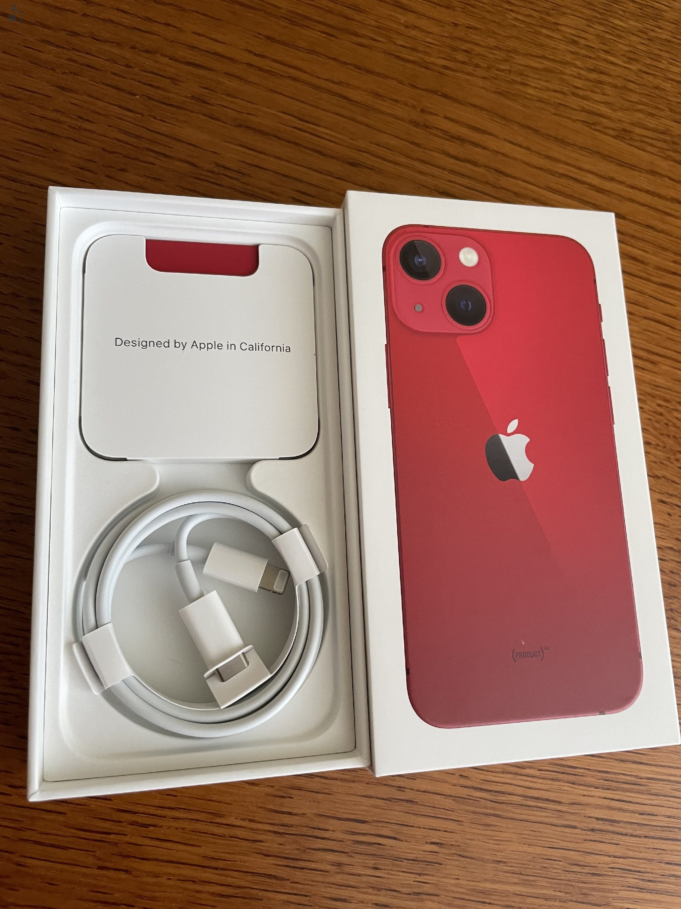 Iphone 13 mini 128 GB piros garanciális eladó