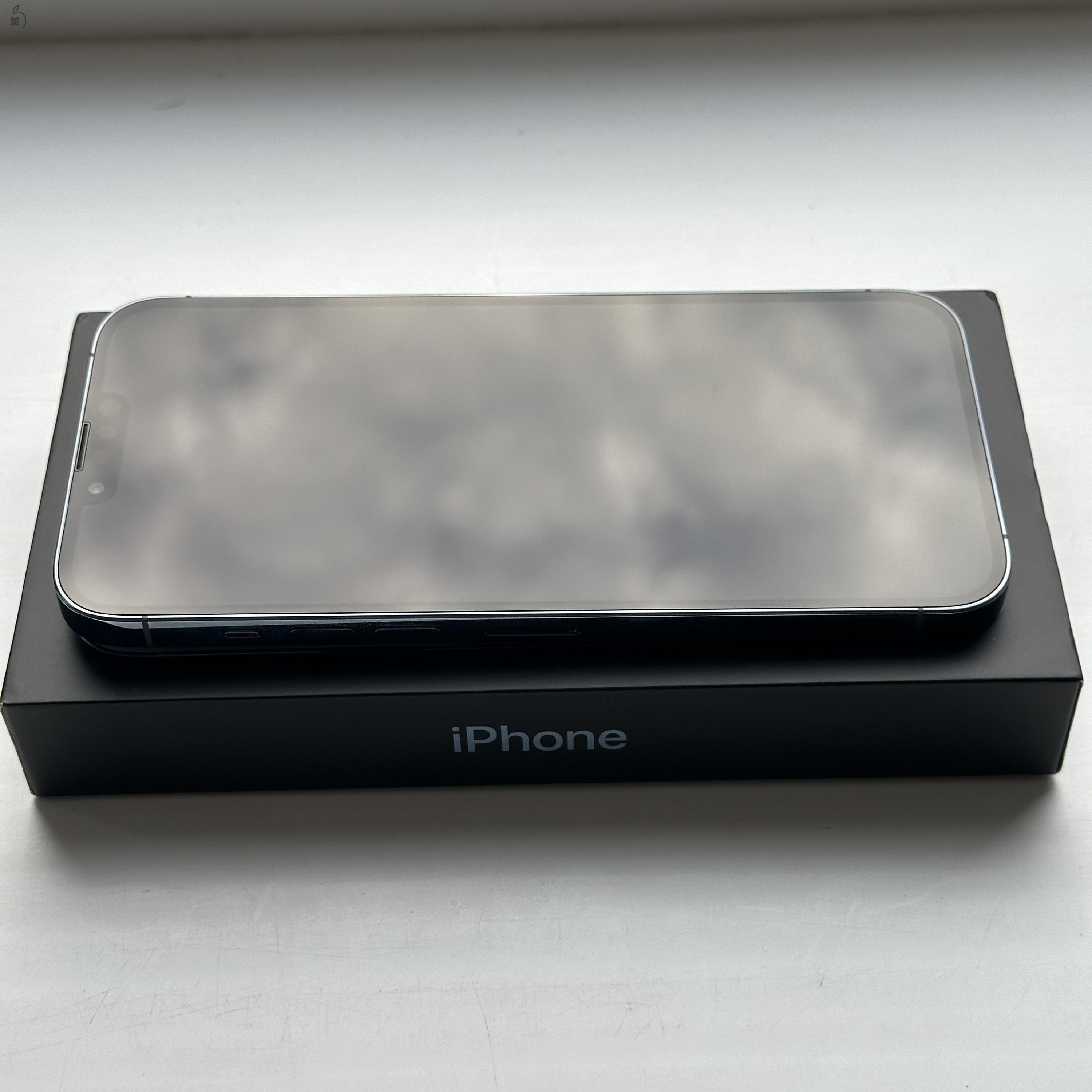 KARCMENTES iPhone 13 Pro Sierra Blue 256GB - 1 ÉV GARANCIA, Kártyafüggetlen, 86% Akkumulátor