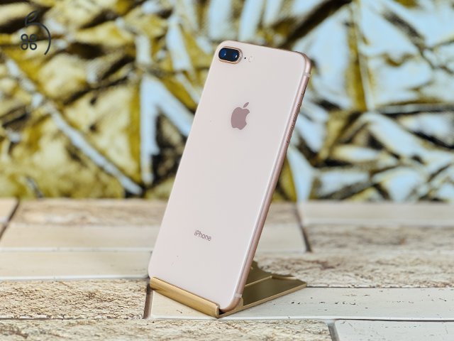 Eladó iPhone 8 Plus 64 GB Gold 100% aksi szép állapotú - 12 HÓ GARANCIA - Z131