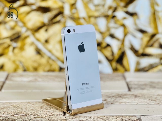 Eladó iPhone 5S 16 GB Silver szép állapotú - 12 HÓ GARANCIA - R7903