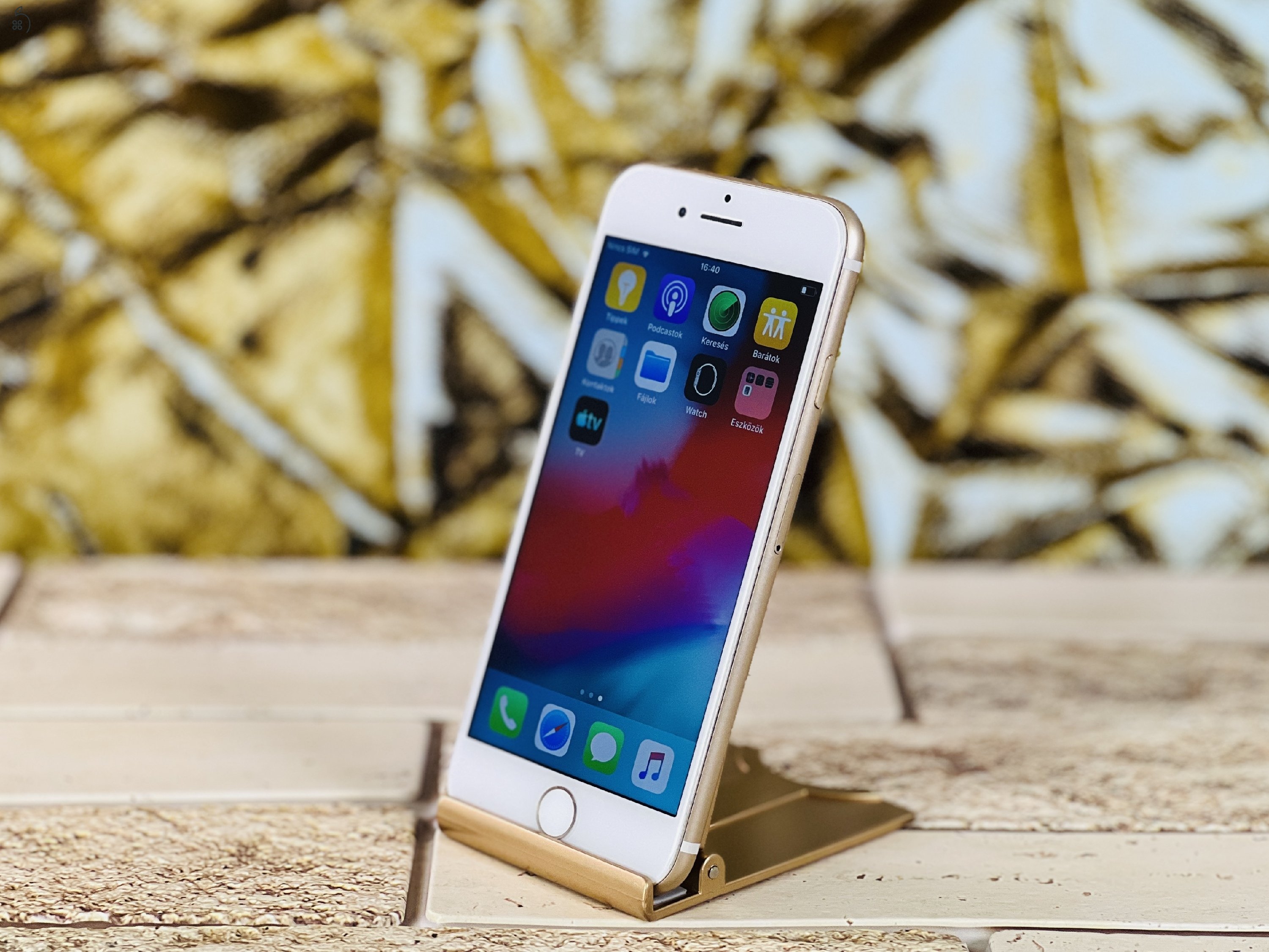 Eladó iPhone 7 32 GB Gold 100% aksi szép állapotú - 12 HÓ GARANCIA - R7881