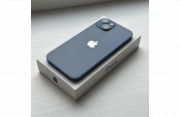 iPhone 13 256GB Blue - 1 ÉV GARANCIA, Kártyafüggetlen, 86% Akkumulátor