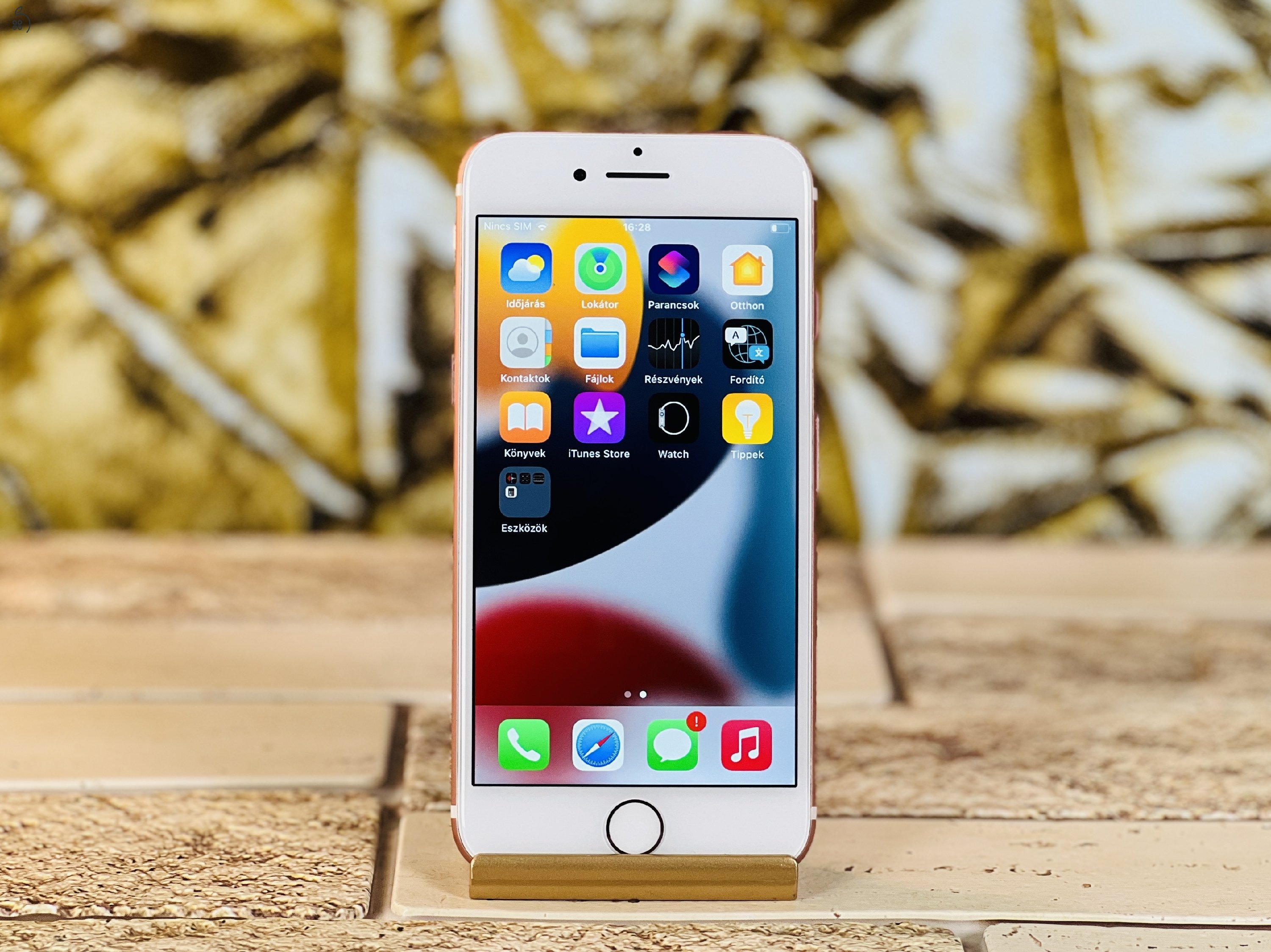 Eladó iPhone 7 Plus 128 GB Rose Gold 100% aksi szép állapotú - 12 HÓ GARANCIA - S989