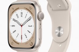Apple Watch Series 8 GPS 41mm - (Starlight) - Csak 1db!